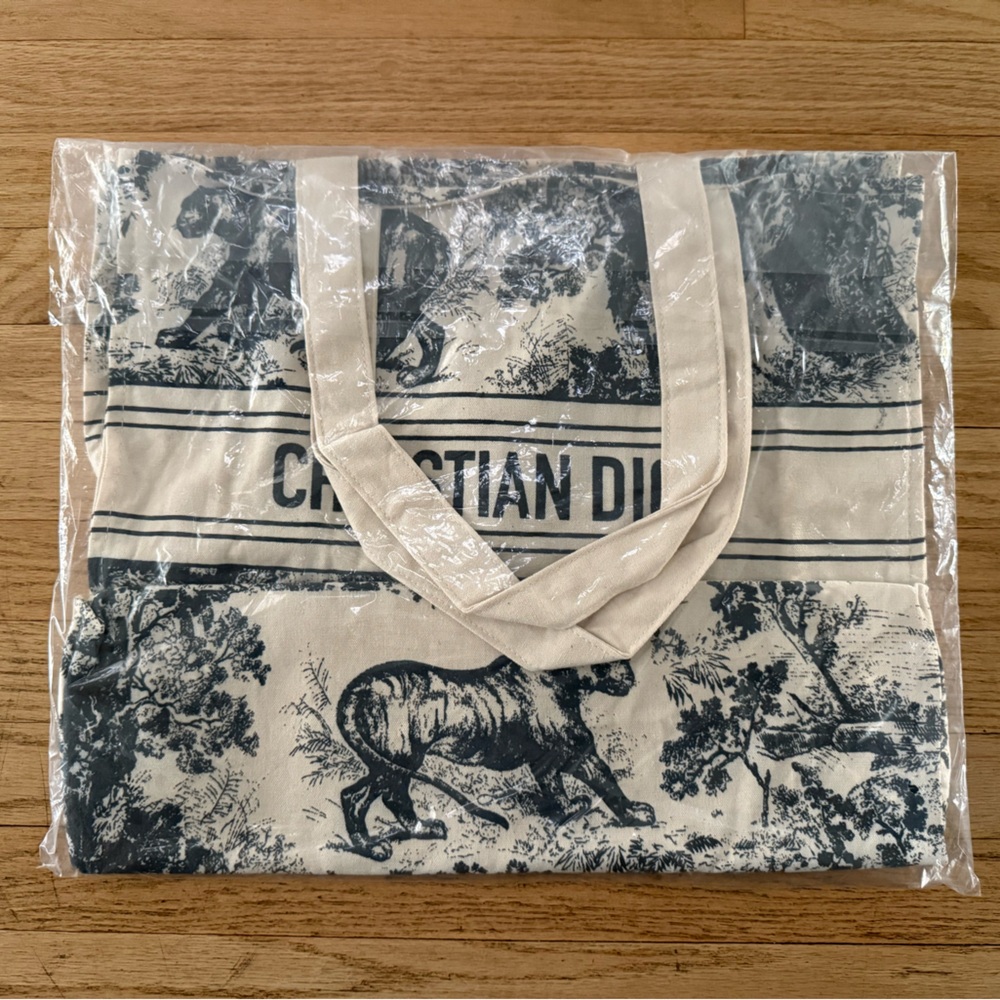 New Dior VIP Diorivera Canvas Tote bag